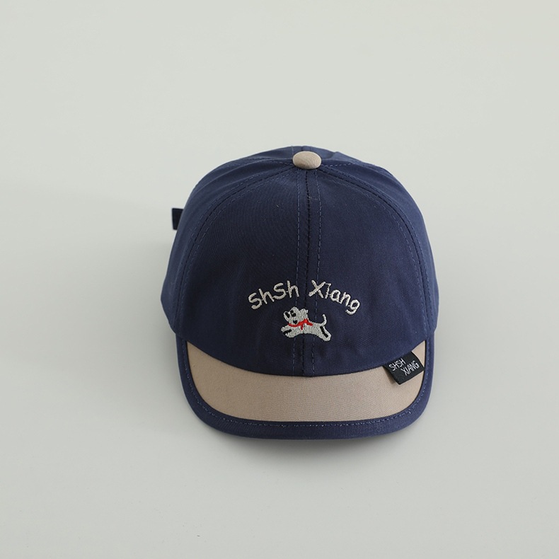 Sombreros para bebés primavera y otoño gorras de lengua de pato lindas de dibujos animados para bebés gorras corta gorras de béisbol para hombres y mujeres
