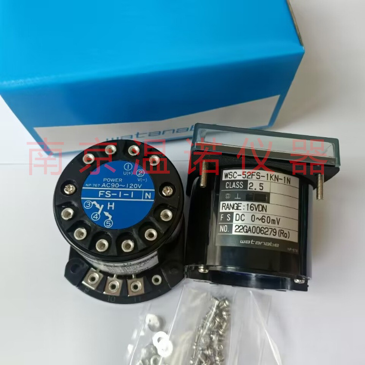 日 本WATANABE渡边电机继电器电表WSC-52FS-1KN-1N-16VDN