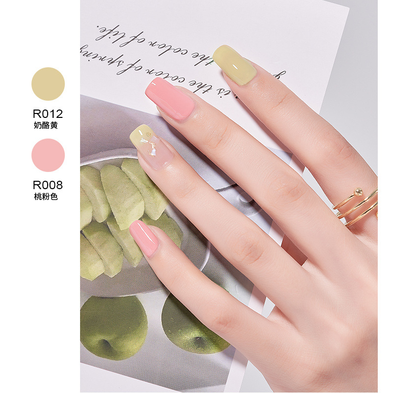 Pegamento de color de uñas 48 colores traje 2023 nuevo Otoño e Invierno popular pegamento de fototerapia pegamento de esmalte de uñas para salón de uñas al por mayor