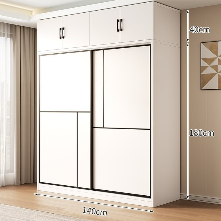 [색상 비고] 길이 140cm 옷장 + 상단 캐비닛 업그레이드 및 두꺼워짐