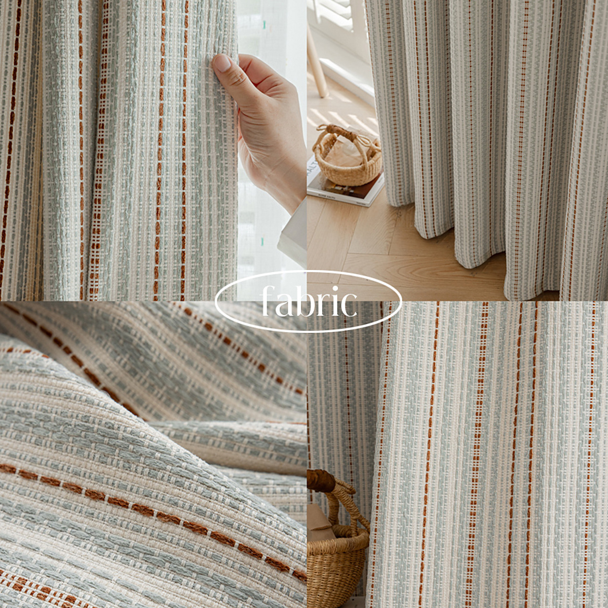 Nueva isla de Fair dopamina habitación infantil Jacquard francés cortina semi-sombra dormitorio sala de estar chica cortina niño