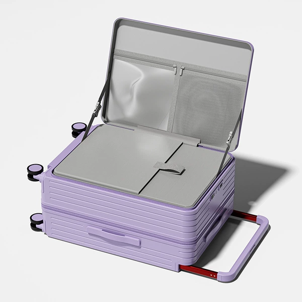 Purple front opening of wide pull rod 023