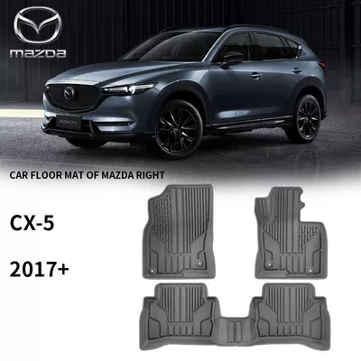 Drive Trunk Mat, Universal Foot Pad - right-hand-drive-cx-5-tpe-floor-mats-17-25-models