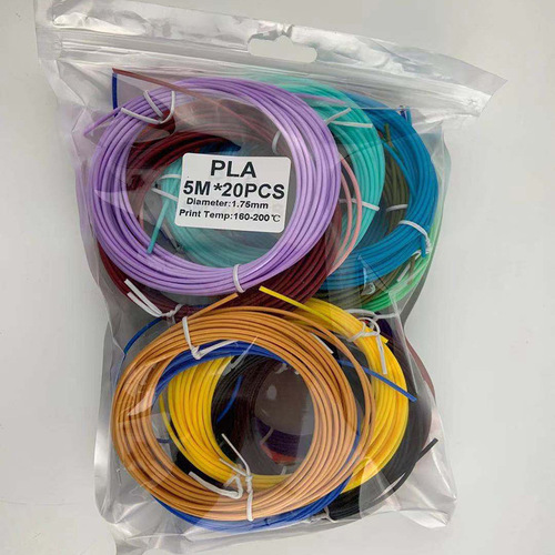Factory wholesale 3D printing pen consumables PLA ABS PCL high and low temperature consumables 3D pen filament direct 1.75mm