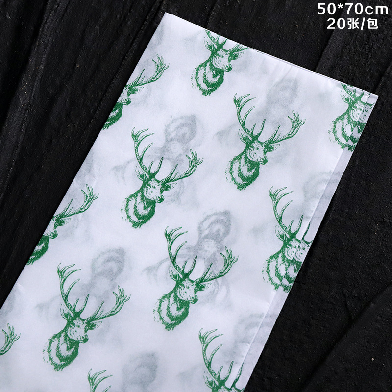 Navidad de siete colores cordier forrado Sydney papel de embalaje de flores de papel de embalaje de navidad forrado florista material de flor