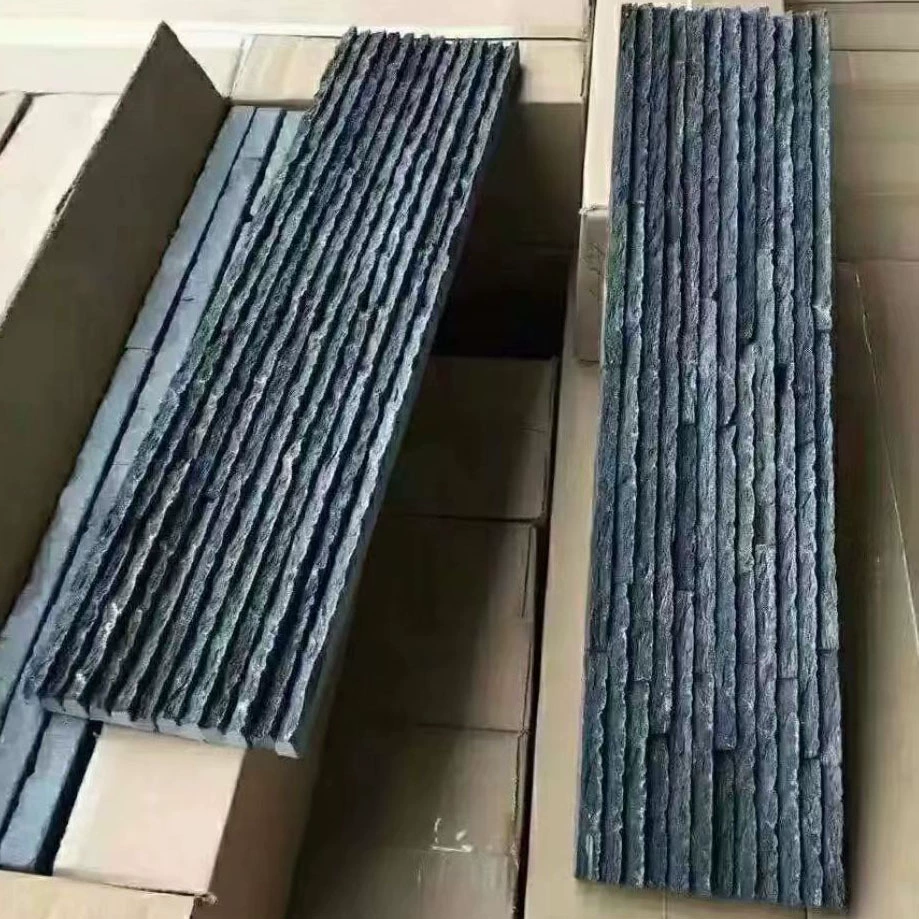 Зеленый сланец водный камень Культура Каменный фон Стена культура кирпич вода ненесущая стена двор бассейн пейзаж фон внешняя стена кирпич