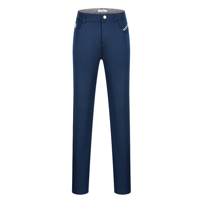 ゴルフ服の新型秋冬服の女性の中腰は身を修めて保温の長いズボンの運動のカジュアルなズボンを厚くします。