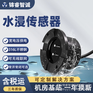Water Immersion Sensor Water Immersion Transmitter Warehouse Machine Room Base Station Overflow Sensor Detector Leakage Monitoring Alarm