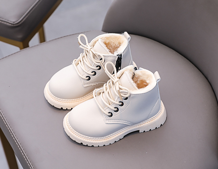 Bottines martin fourrées pour enfant chaussures hiver garçon_voghion.com