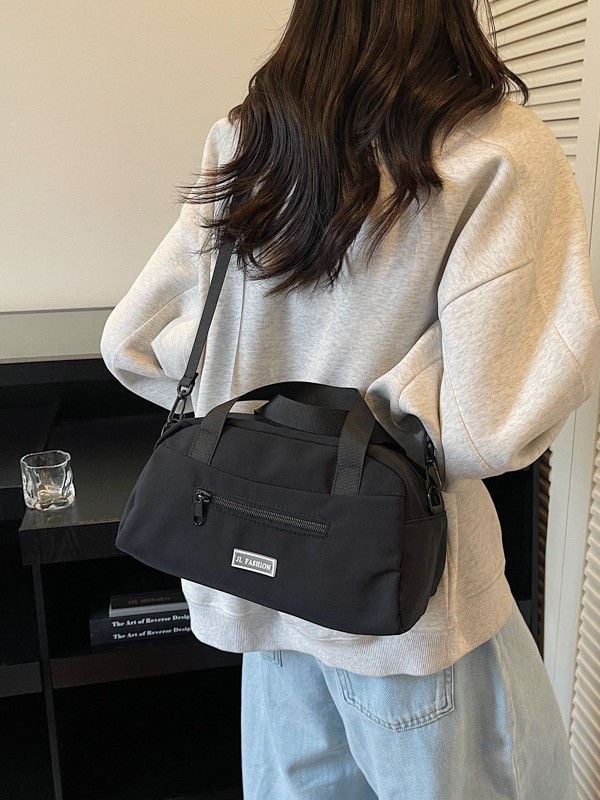 轻便百搭尼龙布女包2025新款跨境外贸闲手提运动包外出通勤健身包|undefined