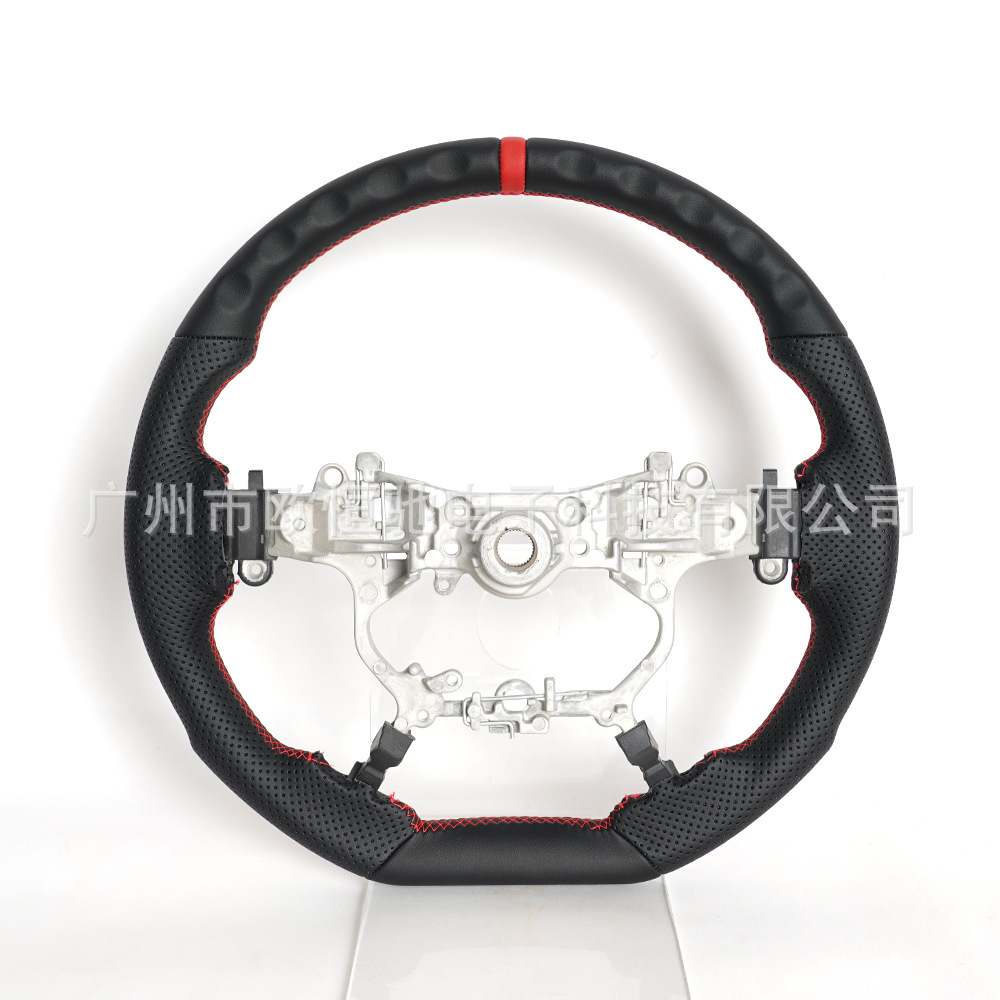 Cross-border hot sale is suitable for Toyota Land Cruiser 16-21 full leather car steering wheel assembly modification