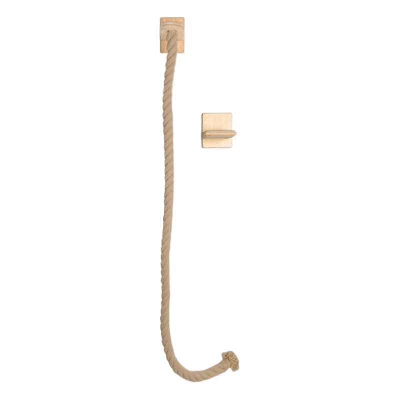 Estructura de escalada para gatos con poste rascador, cuerda de escalada, árbol para gatos, juguetes para gatos reforzados y mejorados, cuerda de cáñamo engrosada, estructura de escalada para gatos Tmall, madera maciza. image 1