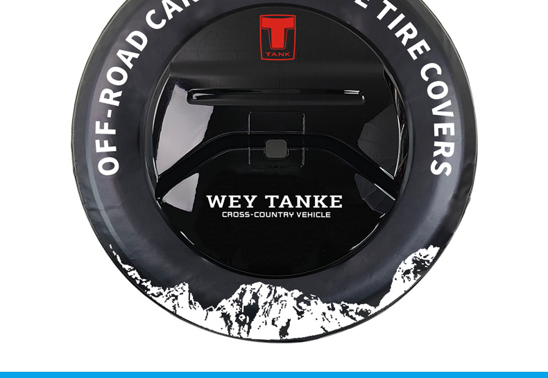 Suitable for Great Wall Tank 300 Spare Tire Cover Tank 400 Tank300 Modification and Upgrade Special Thickened Wholesale