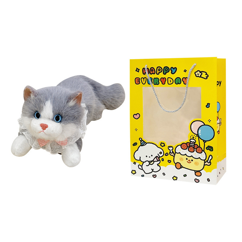 仿真布偶猫咪玩偶会叫毛绒玩具公仔睡觉抱枕安抚娃娃女生生日礼物|undefined