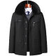 Middle-aged Men's Coat Dad's Autumn and Winter Cotton-padded Coat fleece-lined Thickened Warm Cold-proof Middle-aged and Old People's Cotton Clothes