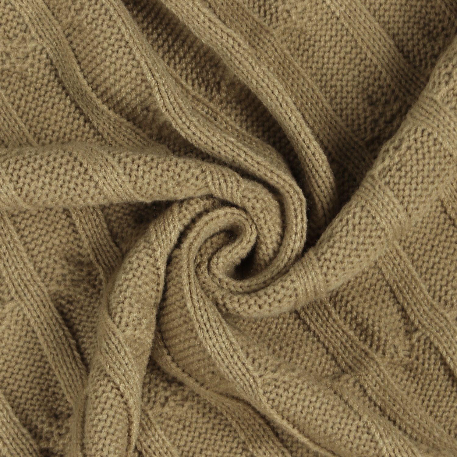 Damen Strickjacke Lang Aus Grobstrick In Unifarben Wintermantel_voghion.com