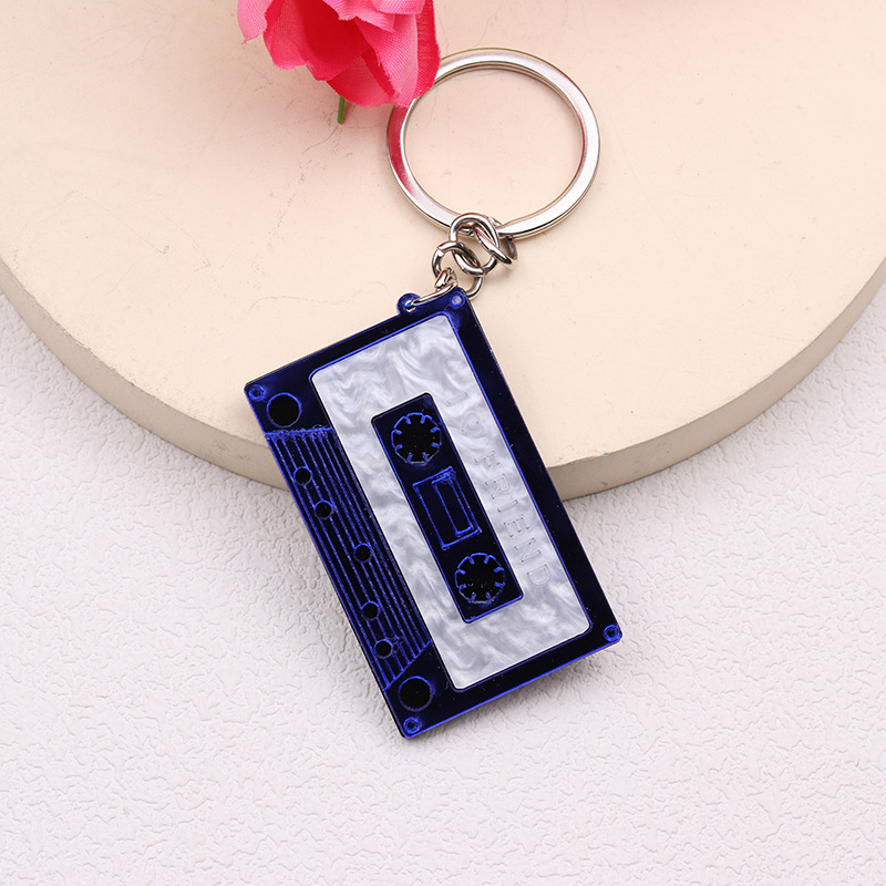 Geometric Keychain Pink