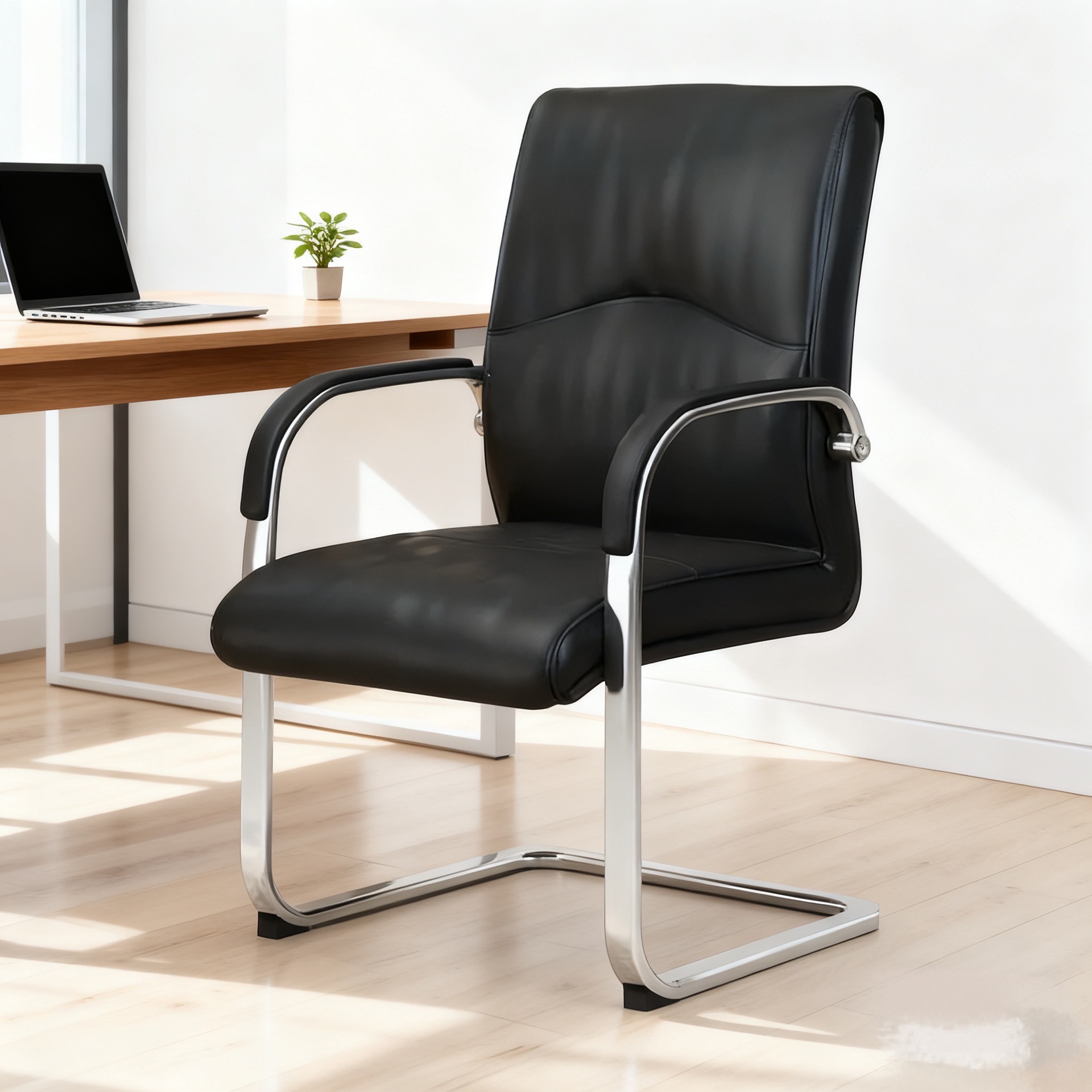 办公椅电脑椅家用舒适会议久坐靠背职员麻将座椅弓形宿舍高靠背