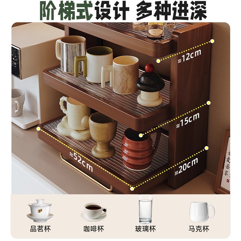 Taza de mesa de comedor de madera sólida Taza de menú Taza de café Taza de agua Taza de almacenamiento Taza de almacenamiento Taza de almacenamiento