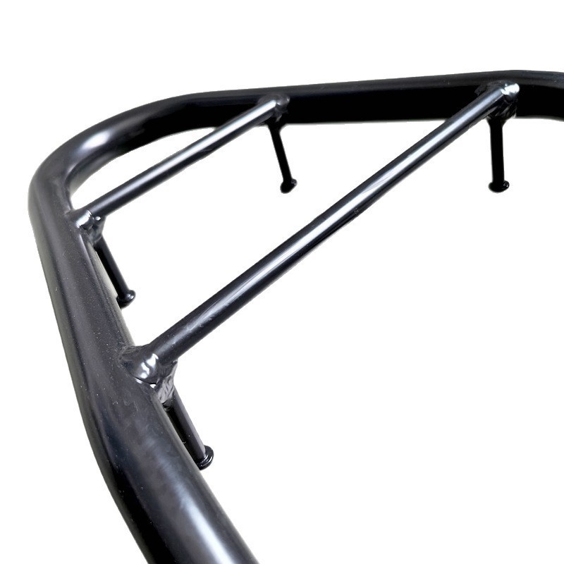 Barras de protección pedal de arranque de motocicleta de hierro tubo curvo procesamiento de chapa metálica soldadura doblado accesorio de motocicleta universal