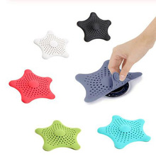 1Pc Star Sewer Outfall Strainer Bathroom Sink Filter-bl跨境