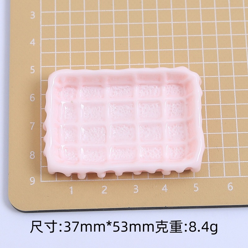 新款卡通饼干盘子食玩手工diy饰品配件奶油胶树脂小配件材料批发|undefined