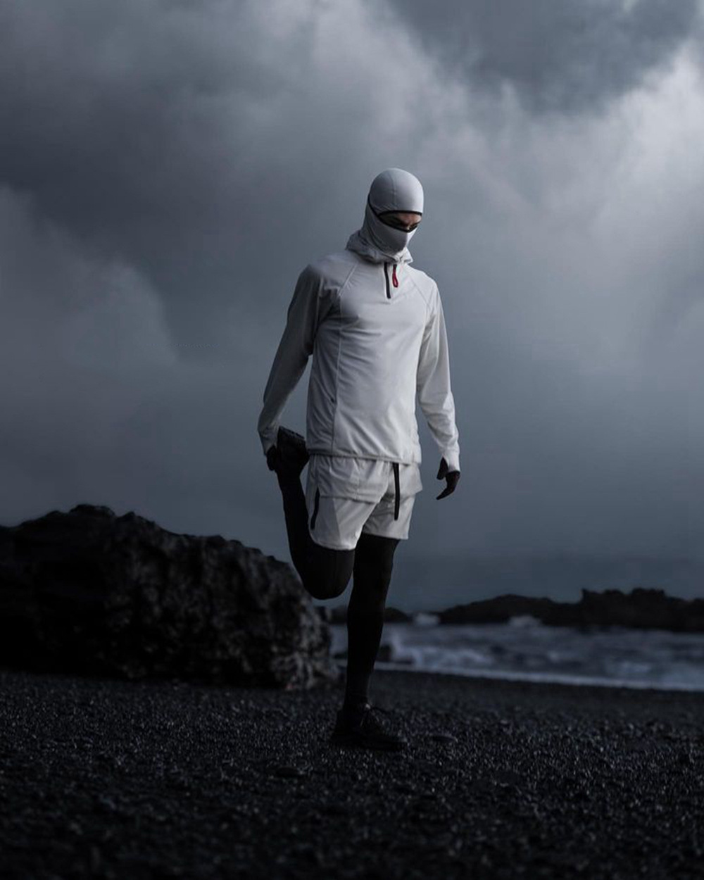 Title 1, Yeni Erkek Dar Elastik Spor Pantolonu Nefes Ala...