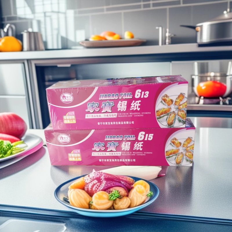 Новая Оловянная бумага из алюминиевой фольги Jia Bao 613615 Товары для дома Печь для выпечки Отель Выпечка Специальная Кулинария 2 шт. Почтовые расходы