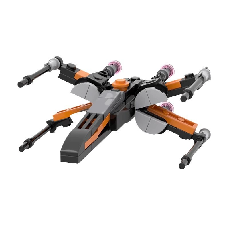 Конструктор LEGO, космический истребитель, небольшой набор, масштаб 1:125