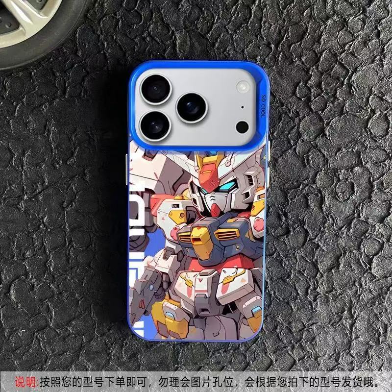机动高达适用苹果17Promax手机壳个性元气壳iPhone16/15/14欧美13|undefined