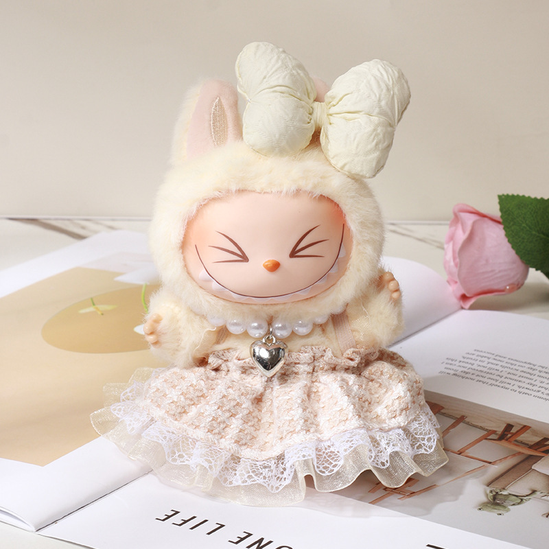 ラブブベビー服ドレス新製品はラブブ人形周辺機器を着用できますかわいい着替えぬいぐるみ服卸売|undefined