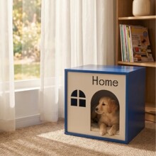 ľ�|����Wooden Dog House������ľ��Pet House����]ʽ���ݹ��C