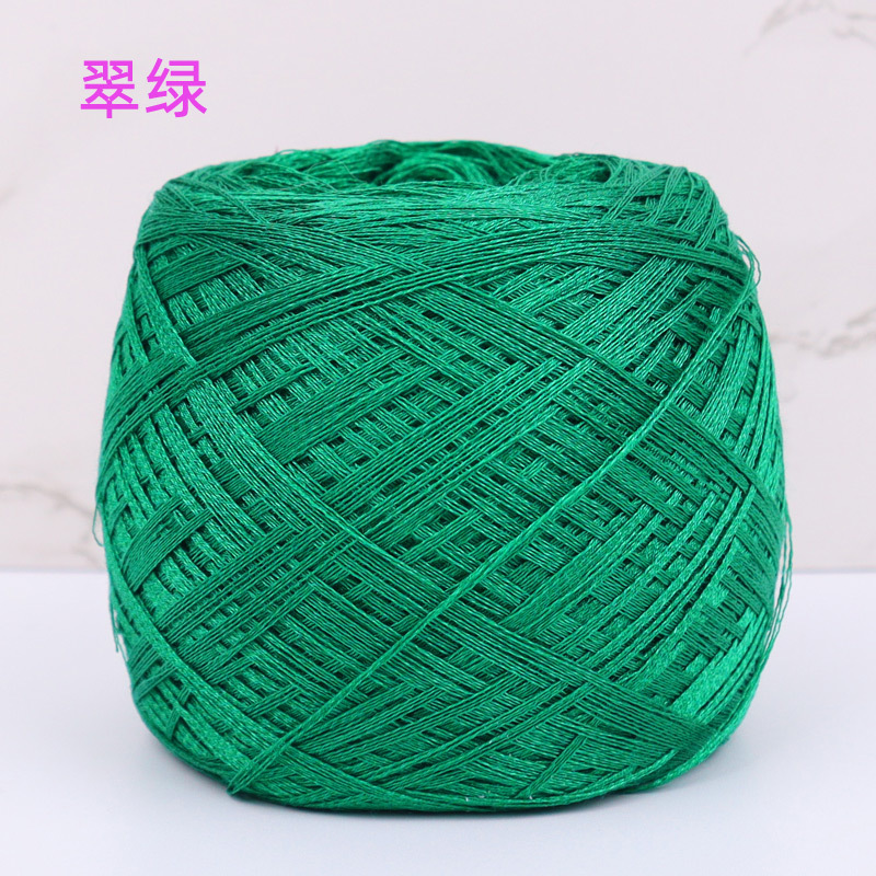 Siyue al por mayor de primavera y verano de seda de morera Tencel hilo de lana tejida a mano bricolaje Bola de seda de hielo hilo de lana fina