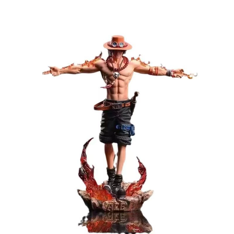 Светоносные LX раскинув руки Аса "задний вид" Аса Вселенная One Piece резонанс GK фигура статуя модель
