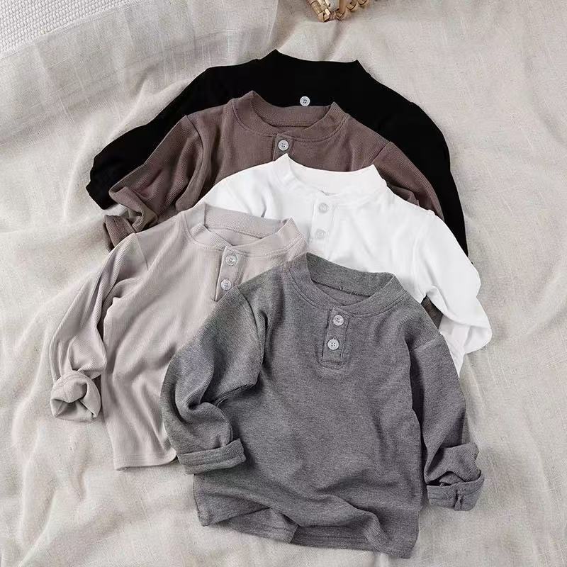 Top de hombre, camiseta de manga larga, camiseta delgada, camiseta de manga larga, camiseta elástica, camiseta de niña