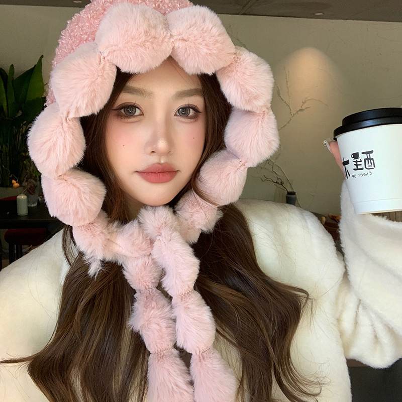 Woolen demi-season keep warm knitted hat
