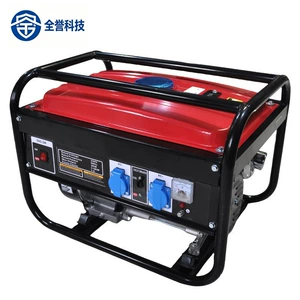 In-stock gasoline generator 110V 3KW single-phase generator 220V portable outdoor generator for home use small size