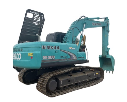 Excavadoras usadas de Shengang 200 en el mercado comercial de exportación de China