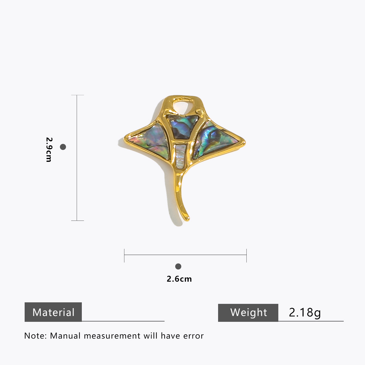 3g Weight Pendant Jewelry Making Type 17*27mm, 24 * 30mm, 26*29mm Jewelry Making Size 18K Gold Plated Plating Material Shell Inlay Material DIY Jewelry Accessories Classification 1 Piece Quantity 304 Stainless Steel Material Tortoise, Leaves, Conch, Fish Pattern All Seasons Season Polished Finish Inlay Design Marine Style Style 1 Piece 17*27mm 24 * 30mm 26*29mm 304 Stainless Steel Shell 18K Gold Plated Tortoise Leaves Conch Polished Pendant DIY Jewelry Accessories 14
