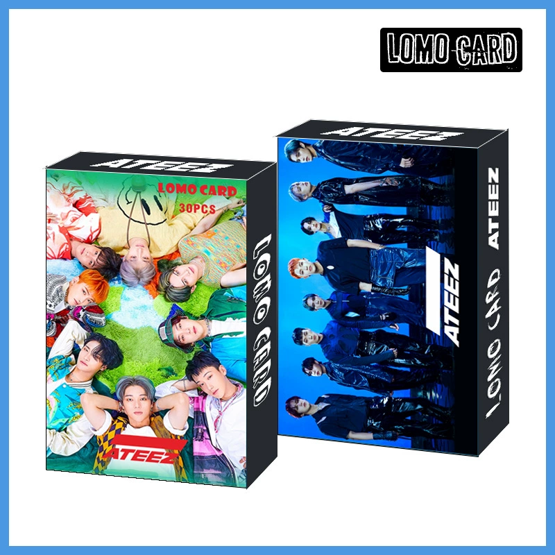 Хитовые звезды вокруг StrayKids Ateez Astro NCT LOMO новая карточка альбома благословение маленькая карточка