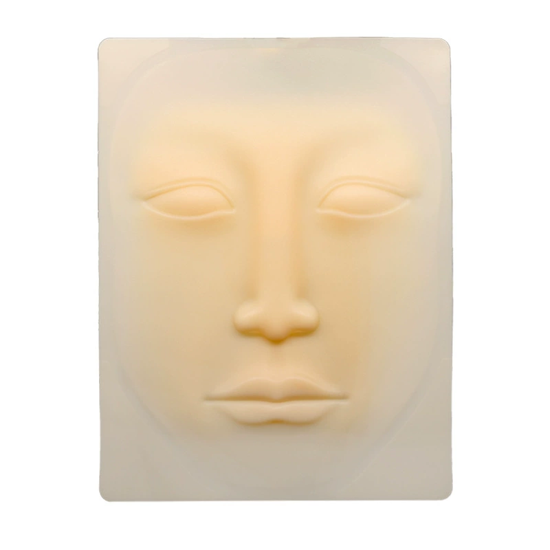 Realistic silicone skin for tattoo practice for face for beginners