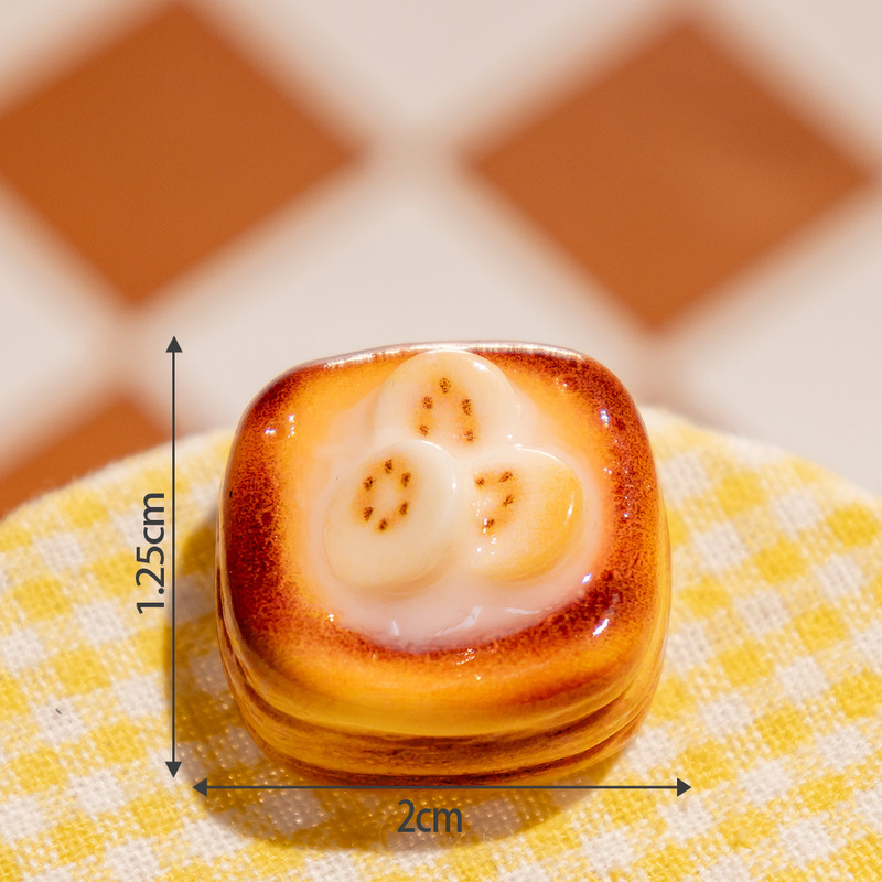 微缩仿真食玩亮面水果塔装饰品 diy饰品配件树脂工艺品车载小摆件|undefined