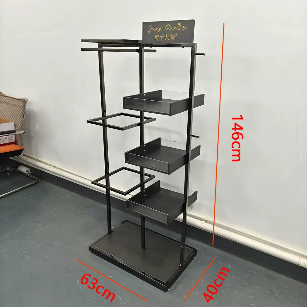 铁艺内裤盒裤货架内衣展示架服装内衣店双面挂短裤中岛架收纳