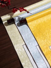 空白宣纸卷轴挂轴书法作品纸书画装裱毕业签名横幅圣旨毛笔字