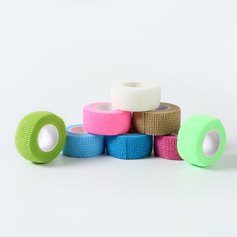 Elastic sports self-adhesive elastic bandage