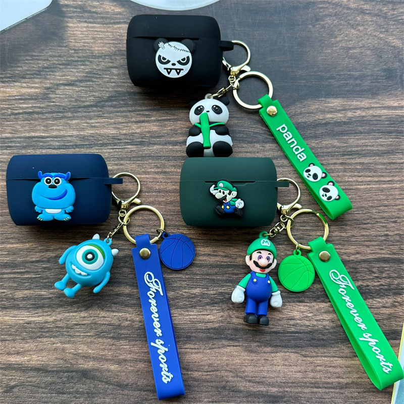 Applicable to Jabra 75T Bluetooth headset cartoon protective case Jabra Elite 4 soft case