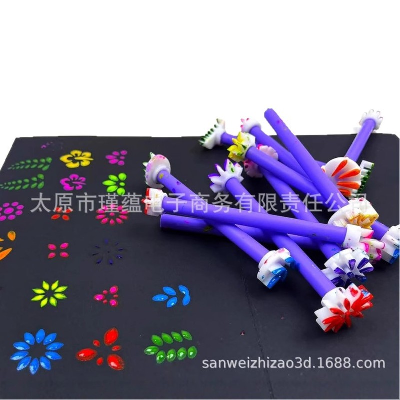花のドットペイント用の花のドットペイントツール|undefined