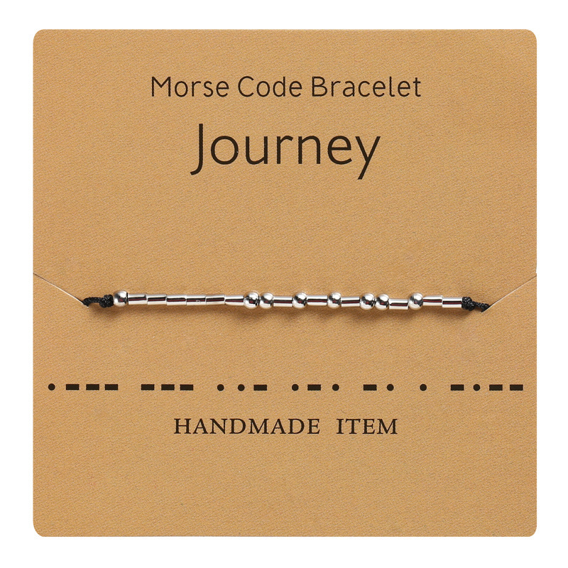 Simple Style Letter Copper Knitting Bracelets 1 Piece