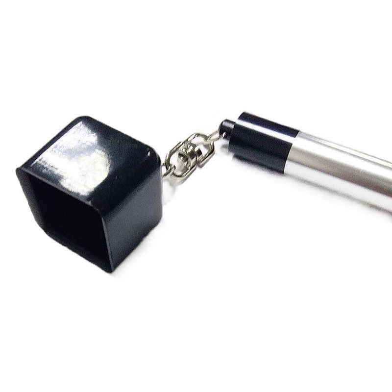 Suministros de billar cue accesorios de hardware Herramientas de reparación de cabeza de cuero de metal pluma de chocolate cabeza de cuero acupuntura