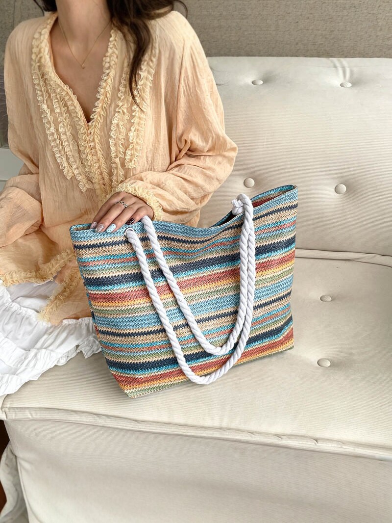 Bolso de comercio exterior nuevo bolso de brazo de gran capacidad de moda moda universal bolso de hombro nicho bolso de mano casual